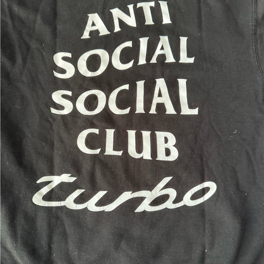 Anti Social Social Club Charcoal Hoodie - Picture 7 of 9